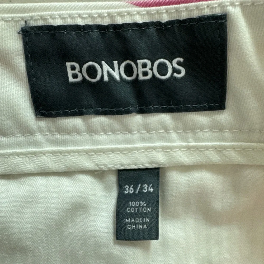 Bonobos Pants Mens Sz 36x34 Straight Flag Stars Stripes Patriotic Faded Festival